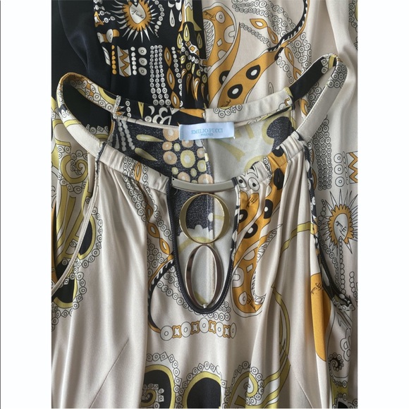 Emilio Pucci Vintage Mid-Length Silk Dress - Picture 6 of 7